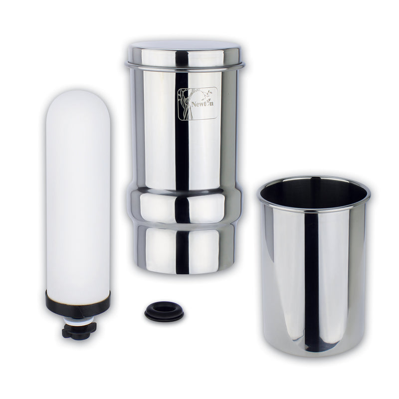Load image into Gallery viewer, Newton Gravity-Powered 1L Water Filter System with Fluoride Removal and Limescale Reduction